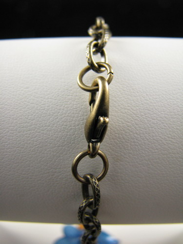 Lobster clasp close-up