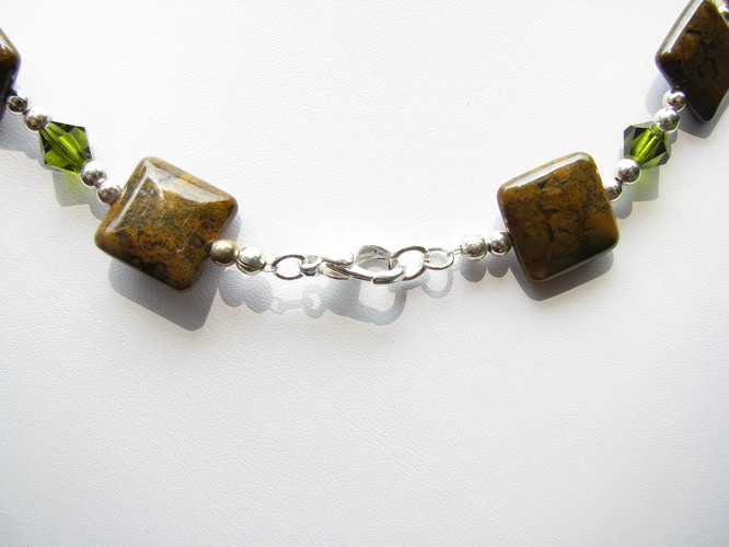 Lobster clasp close-up