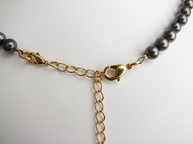 Lobster clasp close-up
