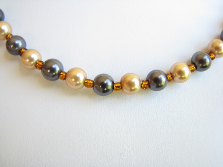 Necklace close-up