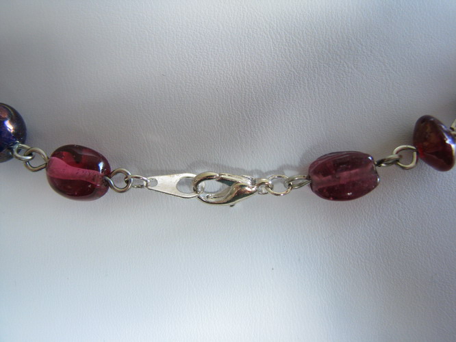 Lobster clasp close-up