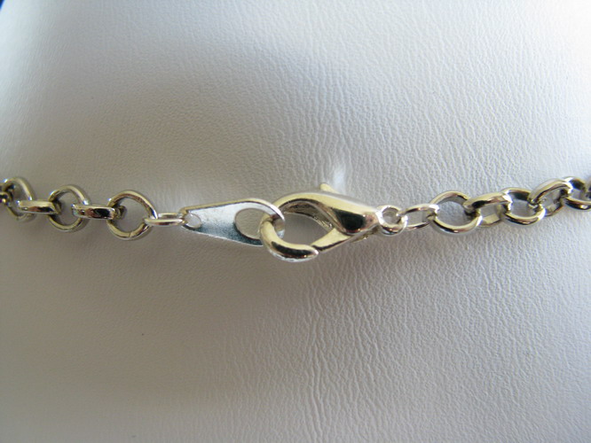 Lobster clasp close-up