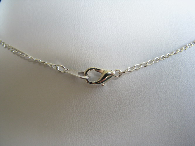 Lobster clasp close-up